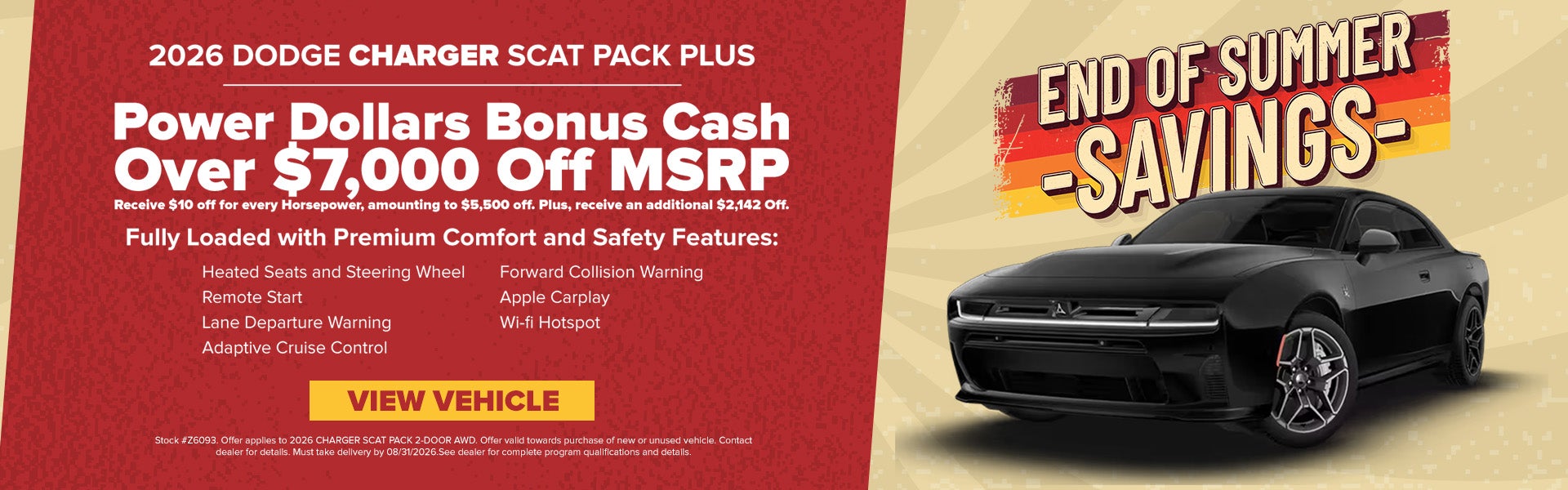 2026 Dodge Charger Scat Pack Plus