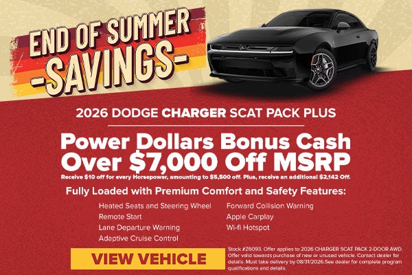 2026 Dodge Charger Scat Pack Plus
