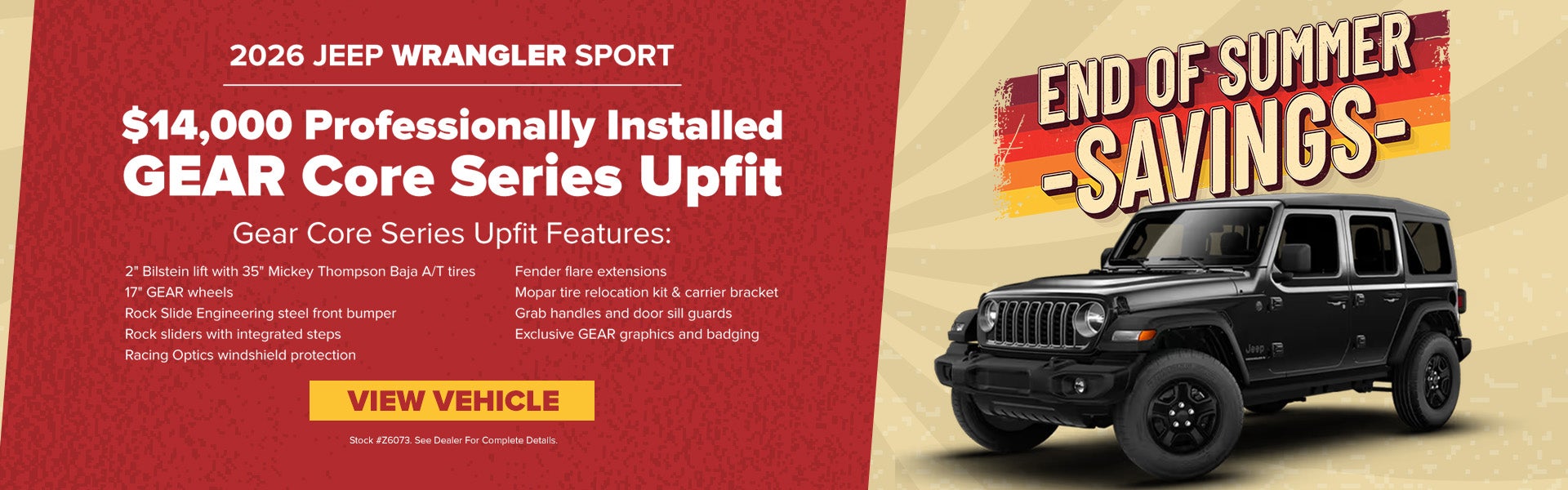 2026 Jeep Wrangler Sport